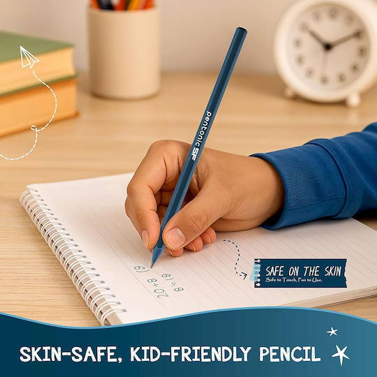 Pentonic Молив Skin Feel HB 4 Цвета 1 Брой