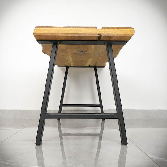 Seart Picior de mobilier din lemn 40x45cm Negru