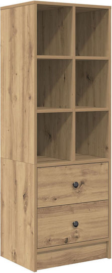 vidaXL Wohnzimmer Nische aus Spanplatte Eiche 45.5x34x127cm vidaXL Wohnzimmer Nische aus Spanplatte Eiche 45.5x34x127cm