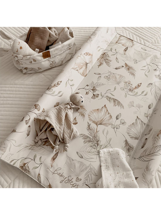 Soft Changing Pad din plastic Goose Family pentru pat 80x50cm