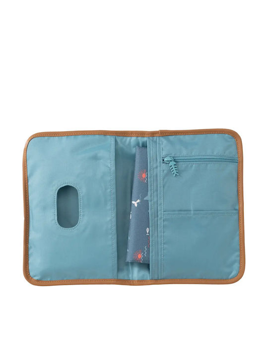 Fresk Portable Changing Pad Blue 18x26cm