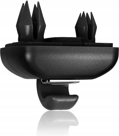 2x Audi Halter A4 B6 B7 B8 B9 Hakenabdeckung Schwarz