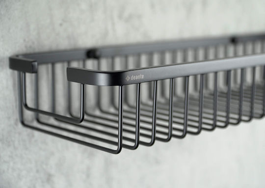 Deante An Der Wand Montierte Badezimmerregal Metallisch Schwarze