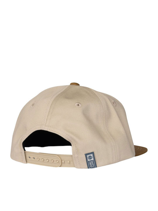 Salty Crew Workshop Snapback Cap Natural