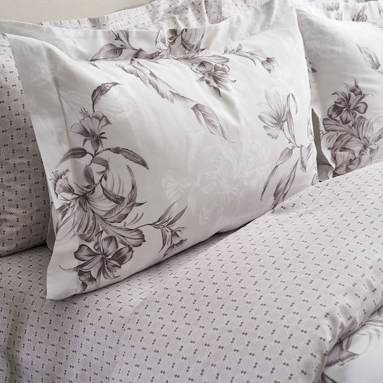 Vesta Home Victoria Cotton Satin Coverlet Super King 230x270cm