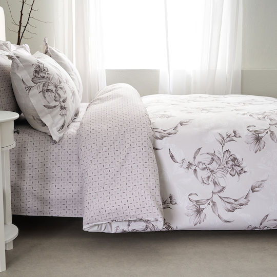 Vesta Home Victoria Cotton Satin Coverlet Super King 230x270cm