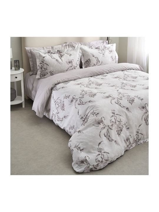 Vesta Home Κουβερλί Υπέρδιπλο Βαμβακοσατέν Victoria 1 230x270cm