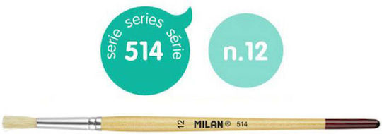 Milan Πινέλο Τρίχα Χοίρου 514 No 8