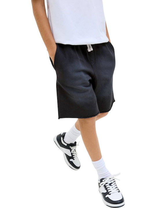 Kinder Shorts Bermudas Stoff Bill Charge Schwarz Sand
