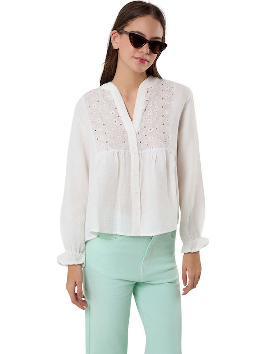 Long Sleeve Women's Shirt White