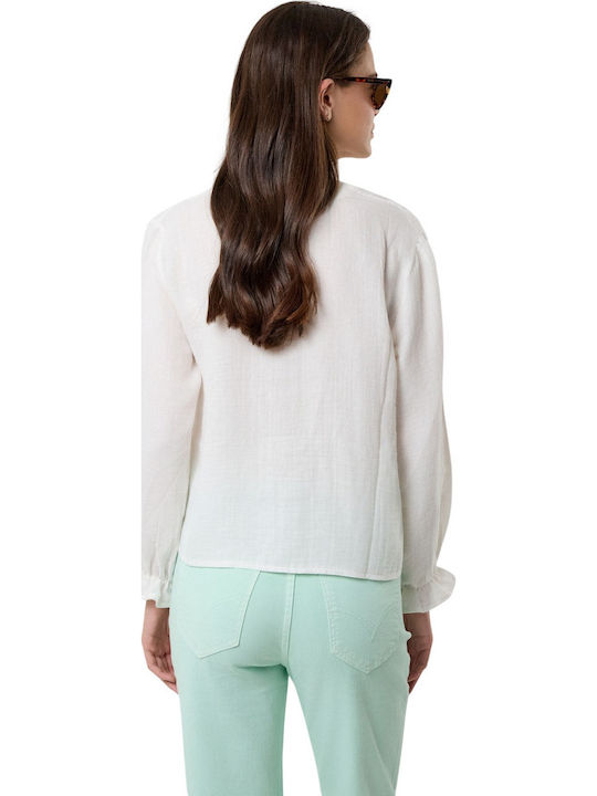 Long Sleeve Women's Shirt White