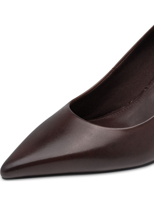 Leather Brown Heels