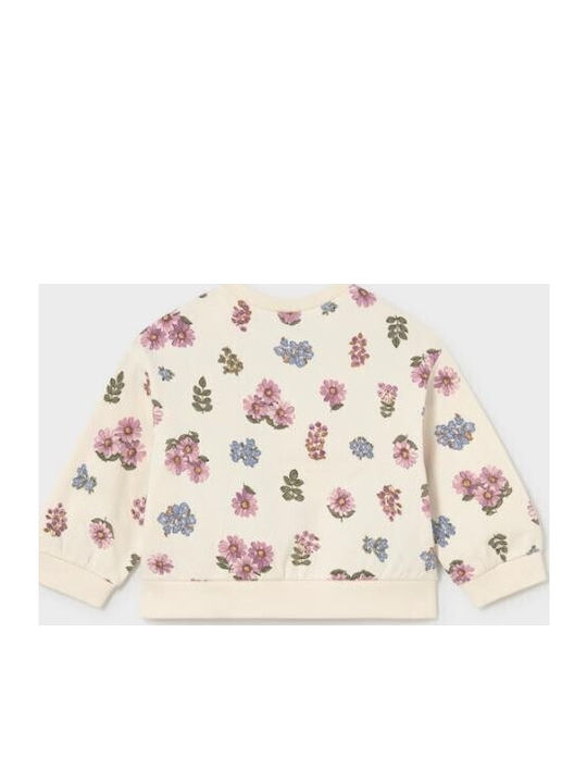 Kinder-Sweatshirt Beige