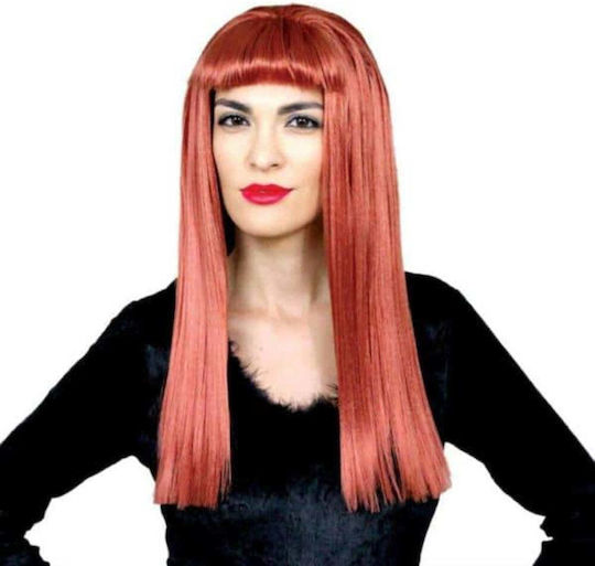Perucă Lungă Artemis Roșie