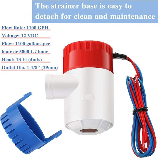 Water Transfusion Pump for Boat 12V