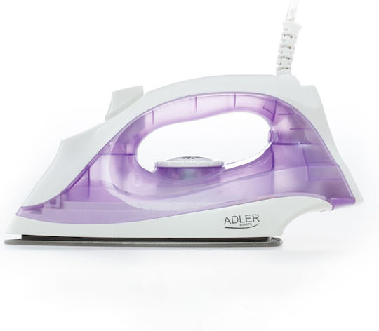 Adler Σίδερο Ατμού 1600W με Αντικολλητική Πλάκα