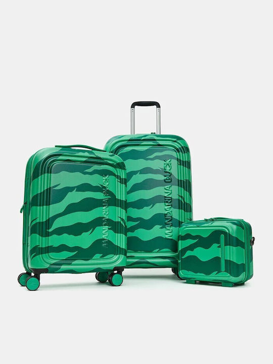 Mandarina Duck Logoduck+ Cabin Hard Suitcase Sandokan with 4 Wheels Height 55 cm
