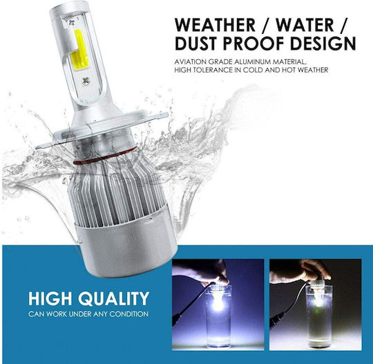 VenCore Lamps Car & Motorcycle H1 LED 6000K Cold White 12-24V / 12V 1pcs