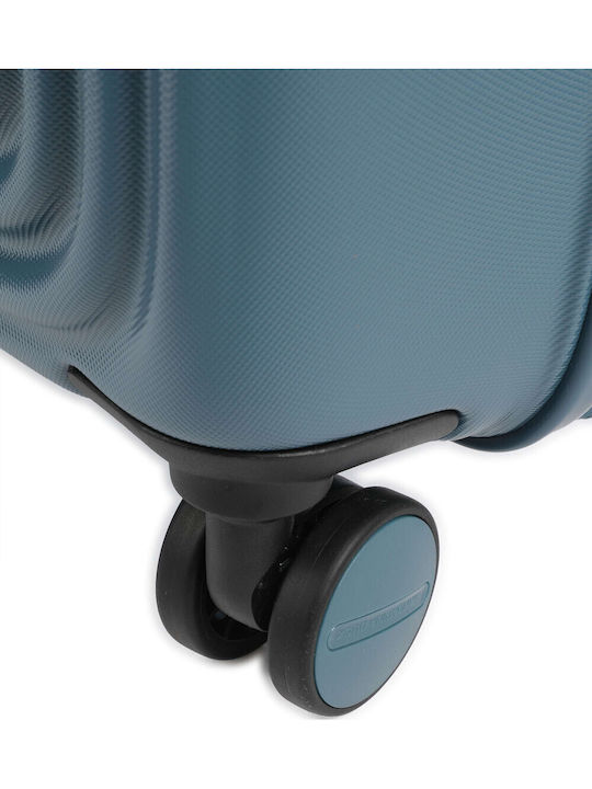 Mandarina Duck Logoduck+ Cabin Hard Tailor Blue Suitcase Height 55cm