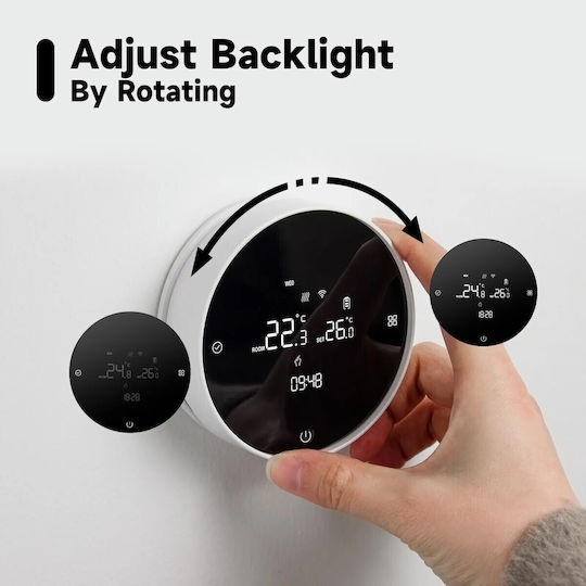 Termostat Digital de Cameră Smart cu Wi-Fi