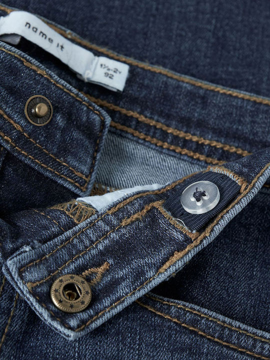 Name It Παιδικό Τζιν Παντελόνι Dark Blue Denim
