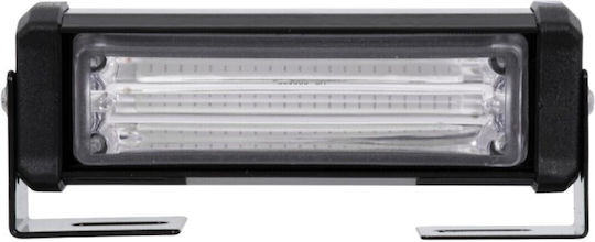 Vencore 6855-10019 Set 2 Notfall-Autolichter Led Cree Cxb Cob Wasserdichte Bars Basis Schalter On Off Einfarbige Rote 12-24v 6855-10019