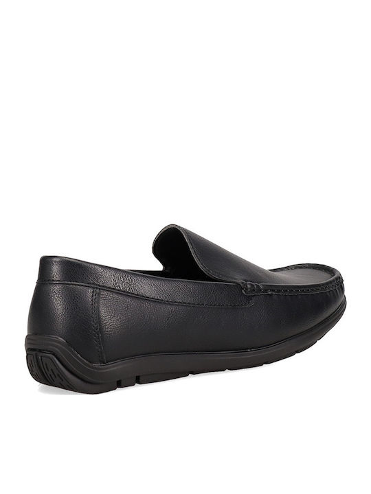 Mocasini Barbati Loafers În Culoare Neagră