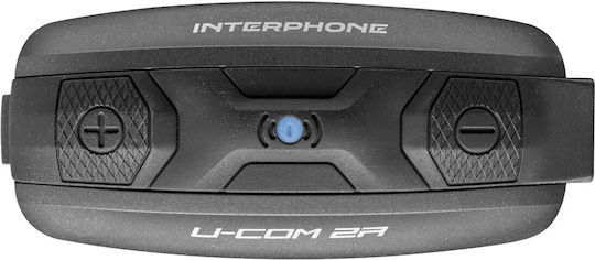Interphone U-COM 2R Einzelne Gegensprechanlage für Helm Maschine mit Bluetooth