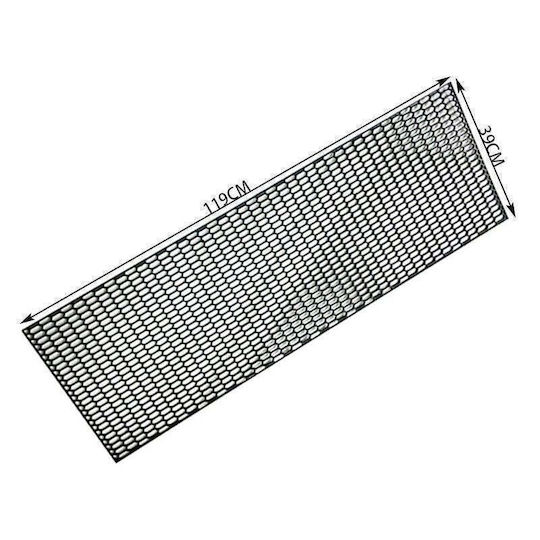 Car Decorative Grill 120pcs x 40pcs Silver Color