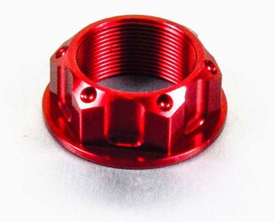Pro Bolt Aluminum Handlebar Clamp Nut Ltyokeo40r Bmw S 1000 Rr Abs 10-24 Yamaha Yzf-r1 1000 98-14 Red