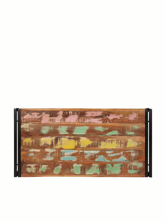 vidaXL Επιδαπέδια Ραφιέρα Μπάνιου Ξύλινη 100x50x23cm Καφέ