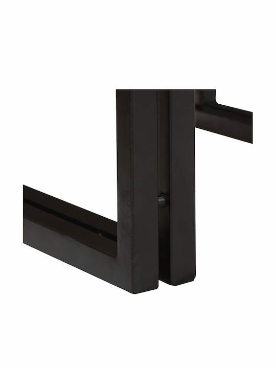vidaXL Επιδαπέδια Ραφιέρα Μπάνιου Ξύλινη 100x50x23cm Καφέ