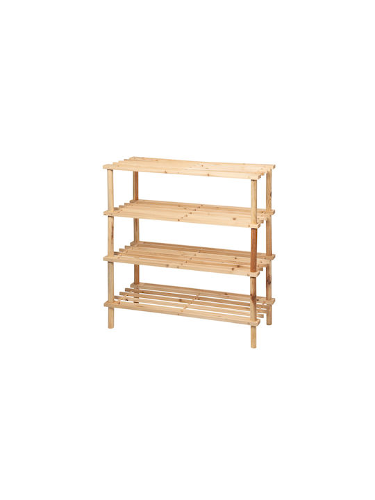 Woodhandy Wooden Shoe Organizer 63x26.5x67cm