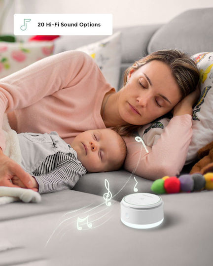 Momcozy Baby-Schlaftröster mit Musik Licht und Sounds