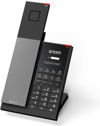 Snom HD351A Hotel Phone Cordless IP Phone Black