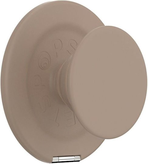 Popsockets Kick-out Grip Magsafe Phone Holder Built-in Stand Adjustable Stand Portrait Landscape Compatible Wireless Charging Latte