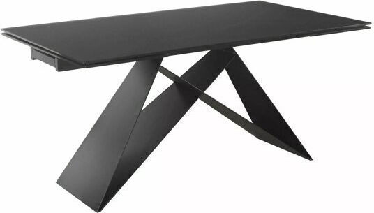 Detroit 979 Επεκτεινόμενο Μαύρο 160x90x77εκ.