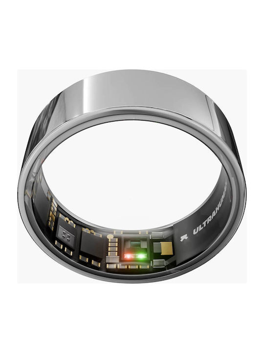 Ultrahuman Air Intelligente Ringe 22.3mm Wasserdicht mit Herzfrequenzsensor Silber
