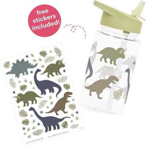 A Little Lovely Company Plastic Kids' Food Set Dinosaurs