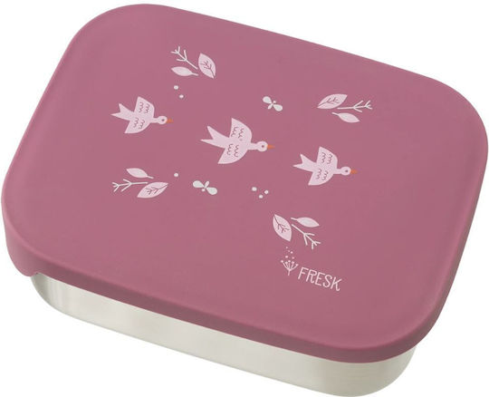 Fresk Kids' Food Container from Silicone 19 x 14.5 x 5 cm
