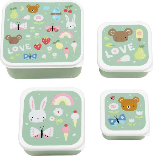 A Little Lovely Company Kids Water Bottle Plastic