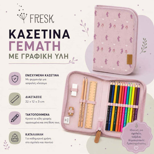 Fresk Gefülltes Federmäppchen