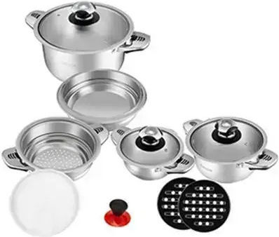 Excellent Line Pearl Комплект Съдове За Готвене 5 Части Excellent Line Pearl Комплект Съдове За Готвене 5 Части