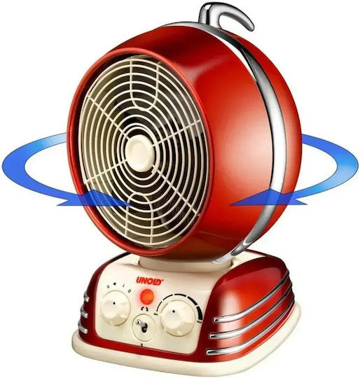Unold Аеротермал Обща Употреба Подови Червен 2000W