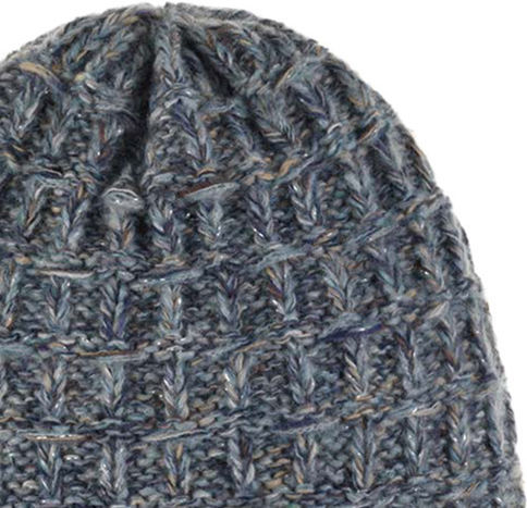 Beanie Damen Strickmütze in Blau