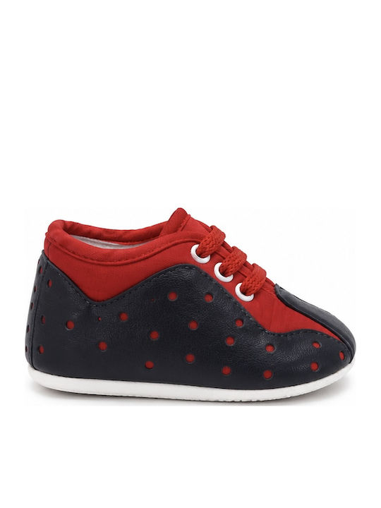Panino Baby Soft-Sole Sneakers Red