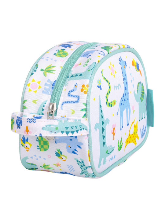 A Little Lovely Company Toiletry Bag Essentials Carry Handle Jungle