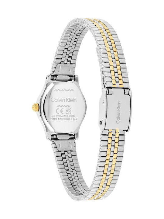 Calvin Klein Съвременен Кварцов Часовник с Метална Верижка Calvin Klein Съвременен Кварцов Часовник с Метална Верижка
