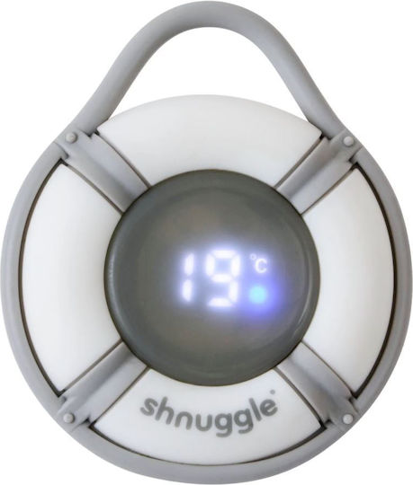 Shnuggle Digital Bade-Thermometer bis Grau