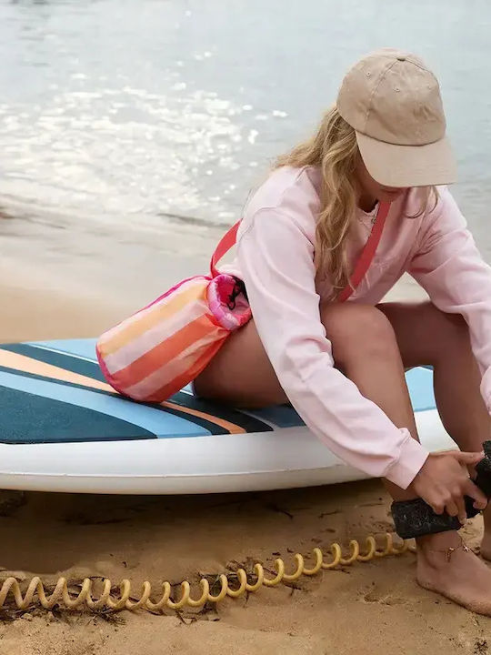 Terrycloth Beach Bag with Toiletry Bag Beige